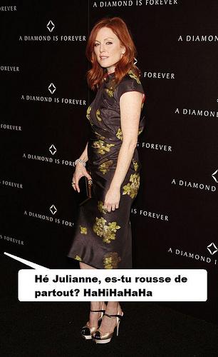 Julianne Moore à la soirée “A Diamond is Forever”