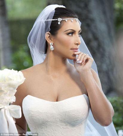 Kim Kardashian… Et les secrets de son maquillage de mariée! - Paperblog
