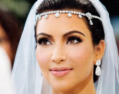 Kim Kardashian… Et les secrets de son maquillage de mariée!
