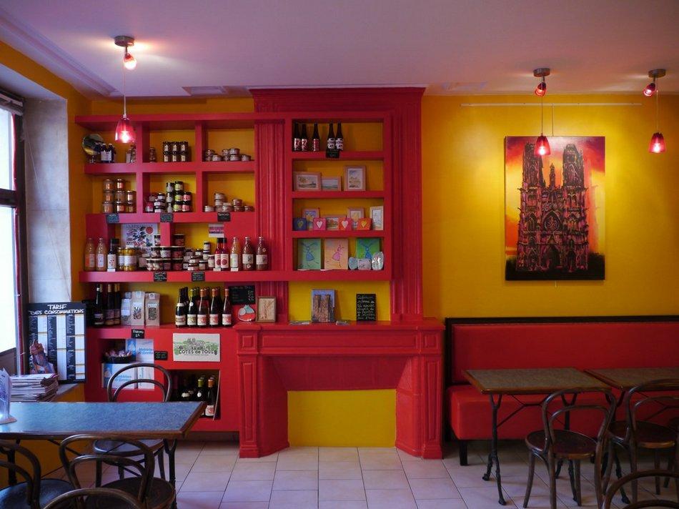 Intérieur du Caféchoppe à Toul