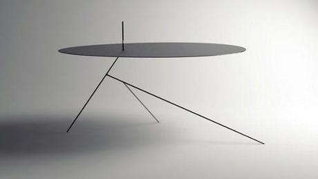 Table Chiuet, invisible de profile par Design-Jay Table Chiuet, invisible de profile par Design-Jay