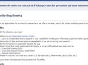 500$ pour WhiteHat Facebook