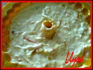 Cake aux poivrons tricolores Cake aux poivrons tricolores