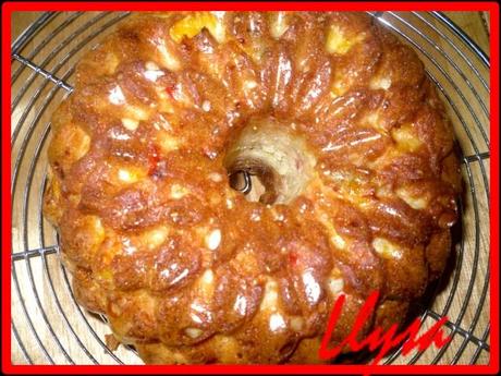 Cake aux poivrons tricolores Cake aux poivrons tricolores