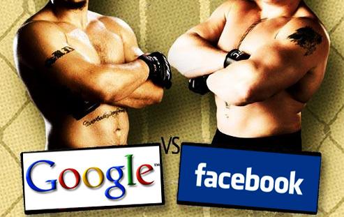 google vs face Plutôt Facebook ou Google+ ?