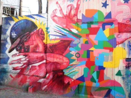 Native, Seize Happywallmaker, Artof Popof – Rue de L’Ourcq (75019)
