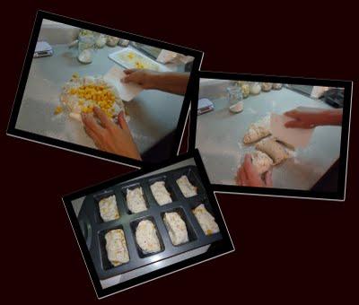 Petits pains individuels au fromage