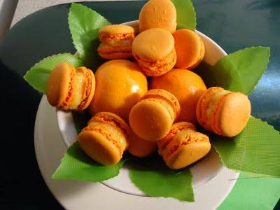 Macarons à la clémentine