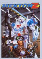 Couverture de l'édition française du jeu de rôle Mekton Zeta
