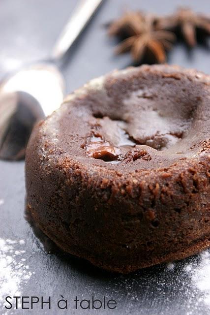 L’inratable moelleux au chocolat au cœur coulant praliné