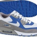 nike air max 90 medium grey varsity royal white 150x150 Nike Air Max 90 Eté 2012
