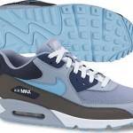 nike air max 90 blue grey midnight navy white tide pool blue 150x150 Nike Air Max 90 Eté 2012