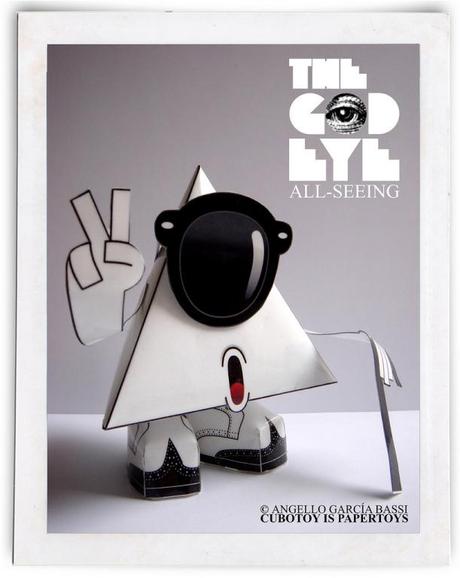Blog_Paper_Toy_papertoy_The_God_Eye_picture The God Eye de Cubotoy