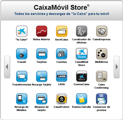 CaixaMóvil Store