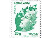 Timbre Vert courrier eco-responsable