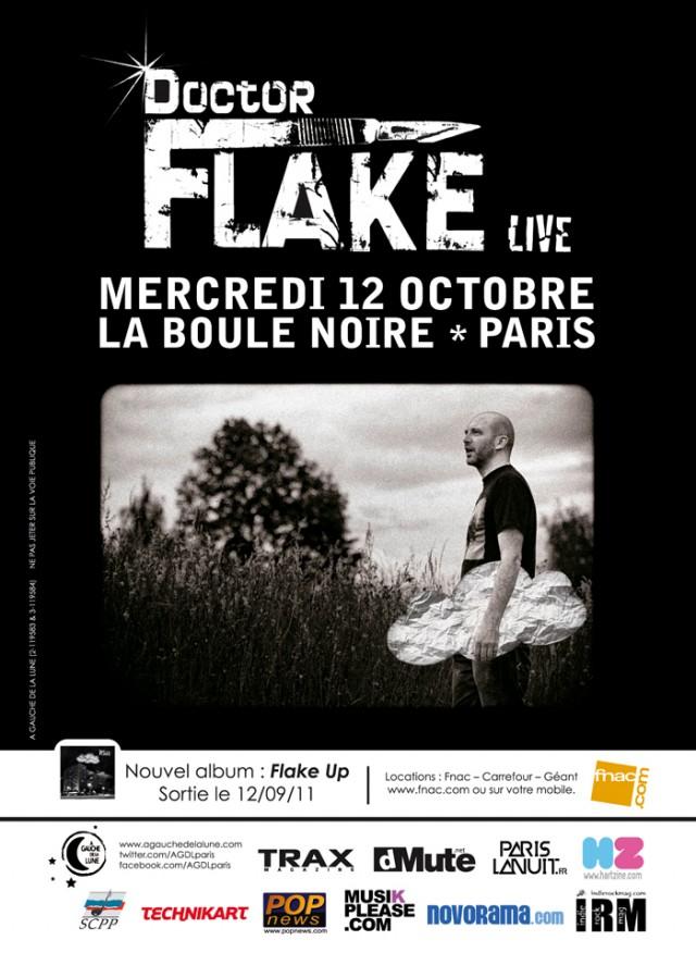 Concours : Doctor Flake, à la Boule Noire, le 12 Octobre 2011