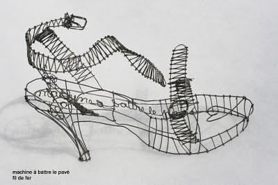 N°12 - L'Entretien avec.... Anna Golicz-Cottet - volumes et calligraphies en fil de fer