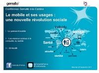 Le slide du samedi : Le Mobile et les usages - une nouvelle révolution sociale