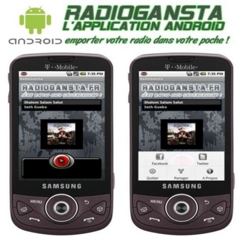 Application - Radio - Mobile android