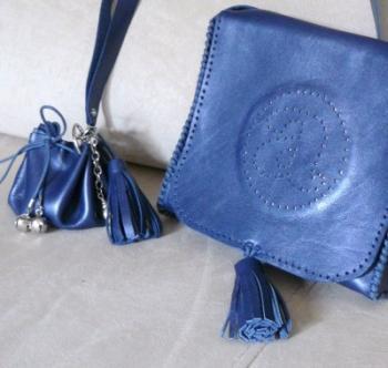 La tendance est au pompom de cuir