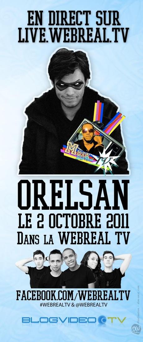 Orelsan en live sur le plateau de la WebReal TV !