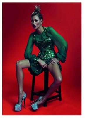 KATE MOSS BY MERT MARCUS (FRENCH VOGUE 2011 MAY ISSUE)