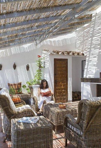 Une maison de campagne chic et chaleureuse en Espagne