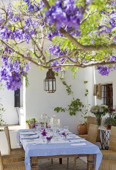 Une maison de campagne chic et chaleureuse en Espagne