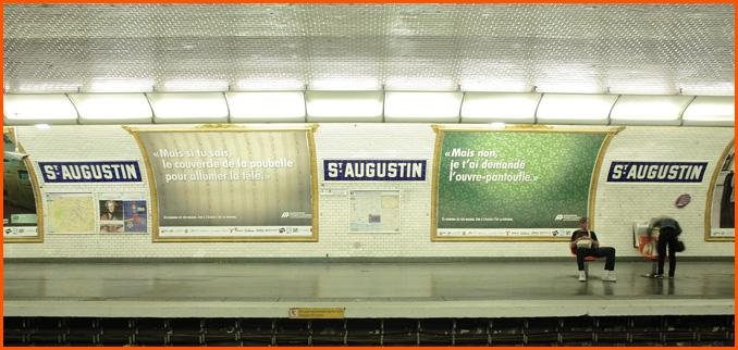 Mais non, je t’ai demandé l’ouvre-pantoufle!