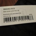 nike sb dunk low black anthracite 6 570x427 150x150 Nike SB Dunk Low Pro ‘Blackout’ 