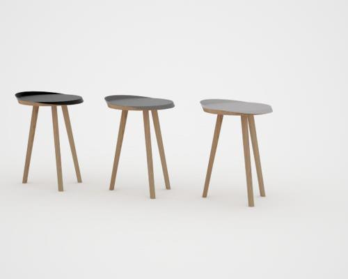 Tabouret ou Table d'appoint par Duncan Bull