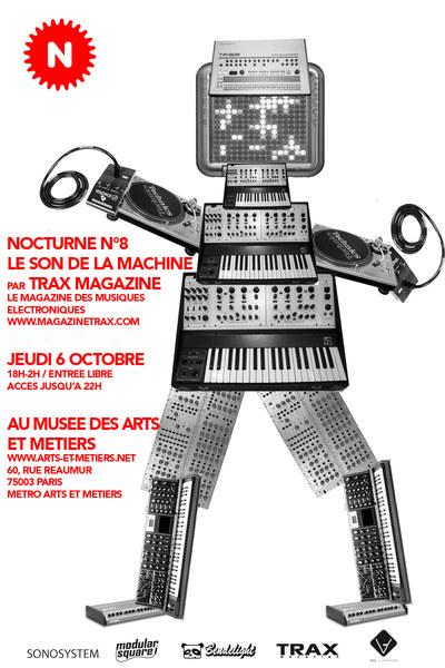 NOCTURNE N°8 - LE SON DE LA MACHINE par TRAX