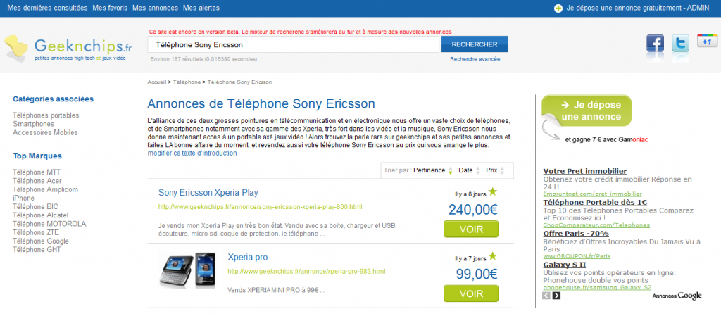 GeeknChips, un site de petites annonces de jeux vidéos et high-tech