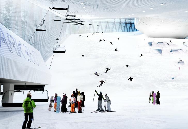 Skipark 360°  CF Moller - Stockholm 