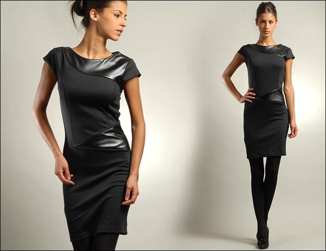 Battle Star : la robe en cuir