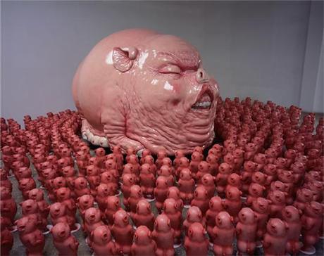 Sculpture by Chen Wenling