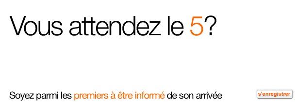 Orange annonce l’iPhone 5 et propose une alerte lors de sa sortie
