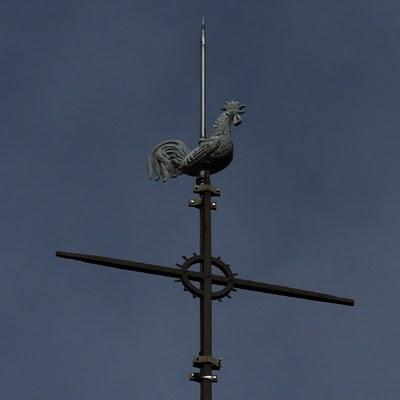Coq et clocher : Lay-Saint Rémy