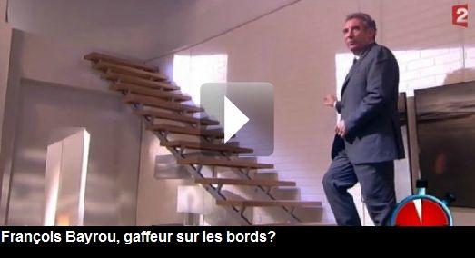 François Bayrou et le coup de l’escalier