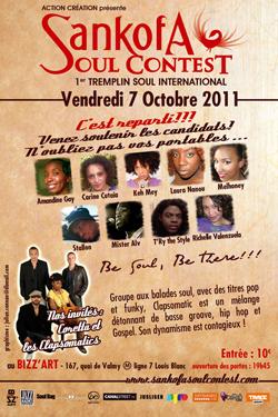 Le Sankofa Soul Contest ce Vendredi 7 Octobre