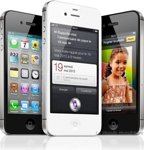 Apple présente officiellement l’iPhone 4S