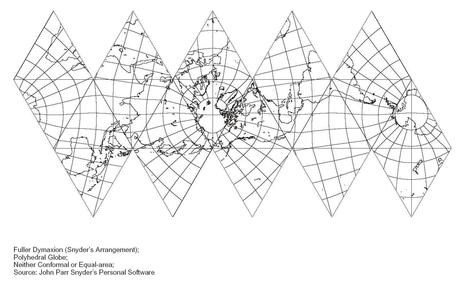 La projection de Peter/Gall, carthographie partie 2
