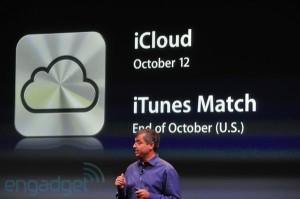 iCloud également pour le 12 octobre