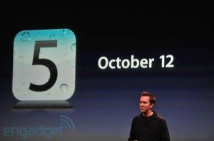 iOS 5 pour iPad le 12 octobre prochain