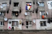 Logements occupés par des Roms à Baia Mare, sans eau ni électricité (c) AI