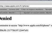 Apple.com saturé, difficile accéder
