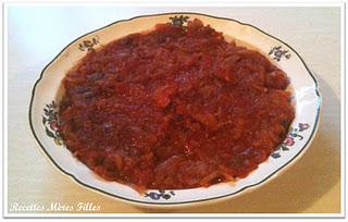 La recette Oignon : Oignons aux tomates