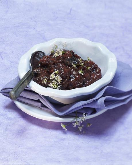 compote-quetsches-four compote de prunes à la cannelle au four