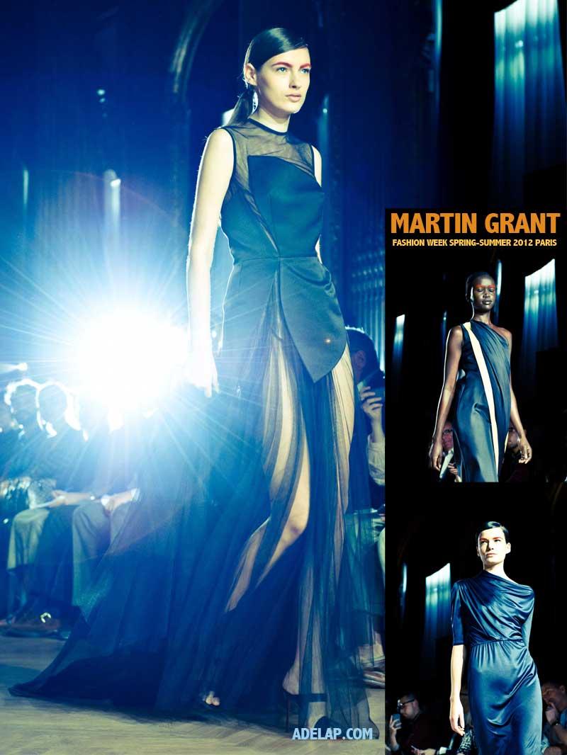 Fashion Week printemps-été 2012 Paris :: Martin Grant