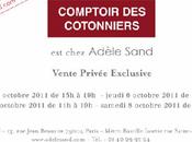 Invitation vente privée Comptoir Cotonniers